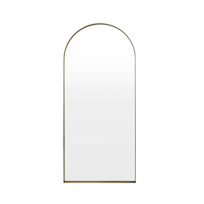 DUS-CC2-06230 Grade-B Dusk Arched Full Length Mirror - Gold RRP £135.00
