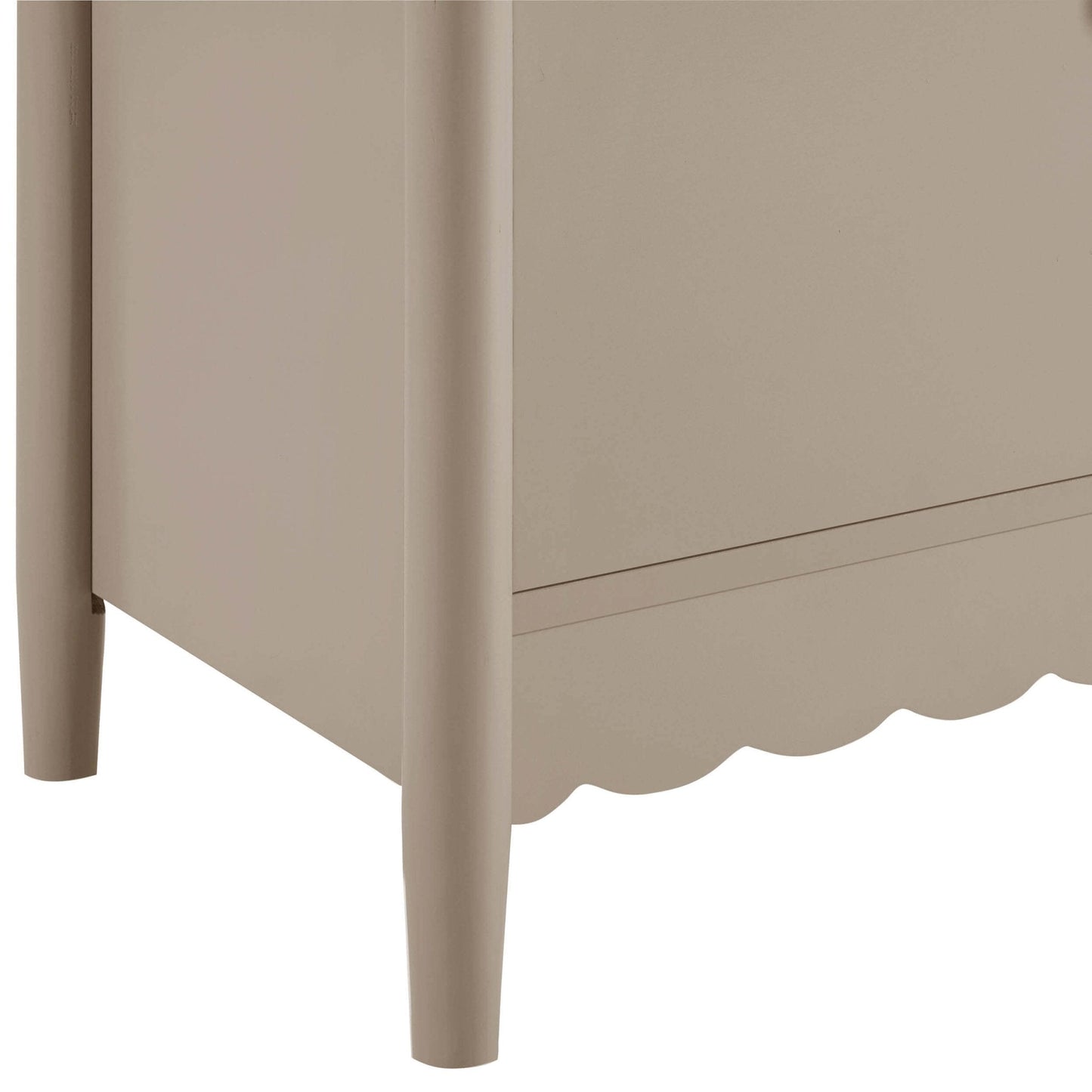 DUS-CC2-05187 Grade-B Dusk Betty 2 Door Sideboard with Drawers - Taupe RRP £199.00
