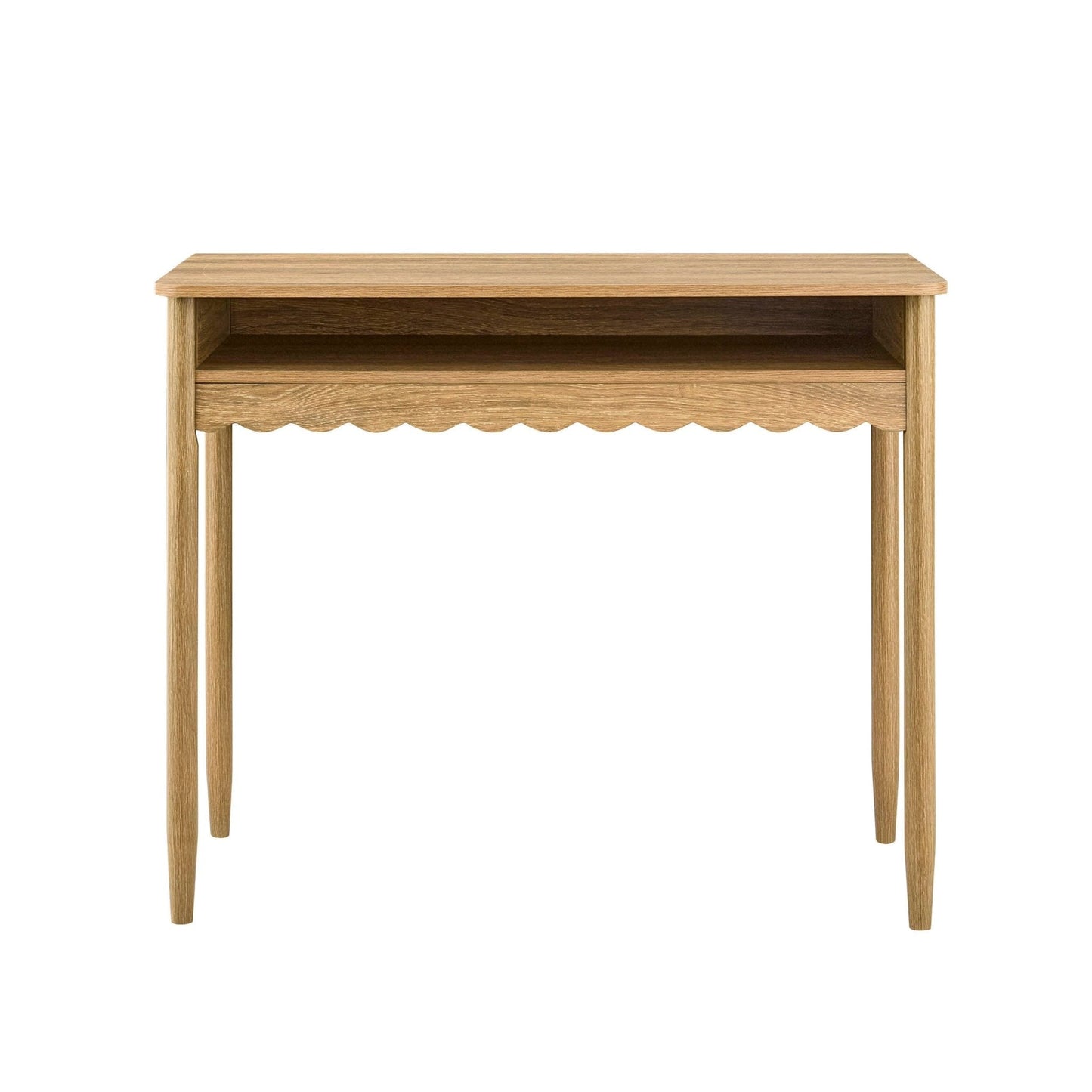 DUS-CC2-04752 Grade-B Dusk Betty Dressing Table - Light Wood RRP £129.00