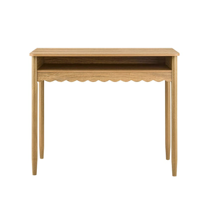 DUS-CC2-04752 Grade-B Dusk Betty Dressing Table - Light Wood RRP £129.00