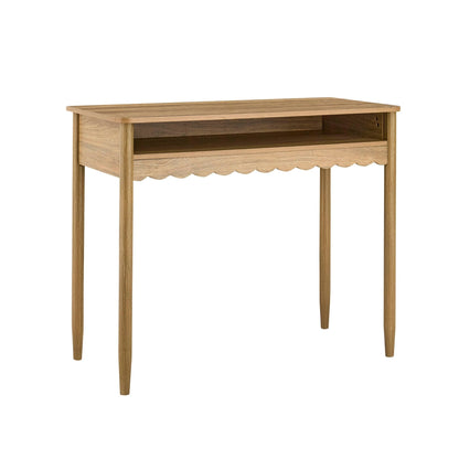 DUS-CC2-08460 Grade-B Dusk Betty Dressing Table - Light Wood RRP £129.00
