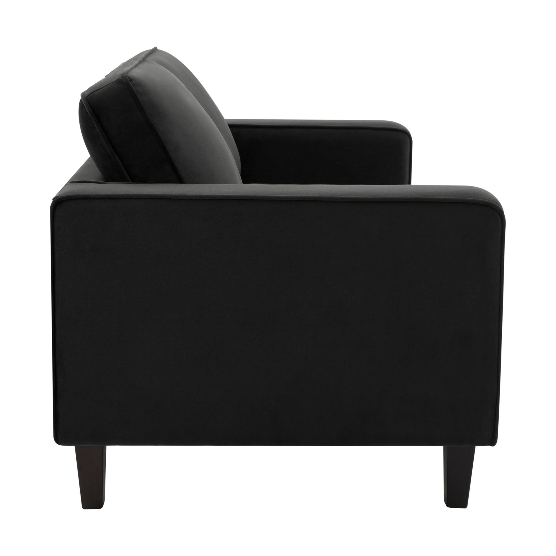 Dusk Soho Grade B Ink Velvet 2 Seater Sofa RRP £459
