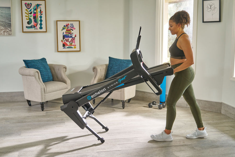 Echelon Grade B Stride-20 Sport Folding Bluetooth Connected Treadmill with LCD RRP £699