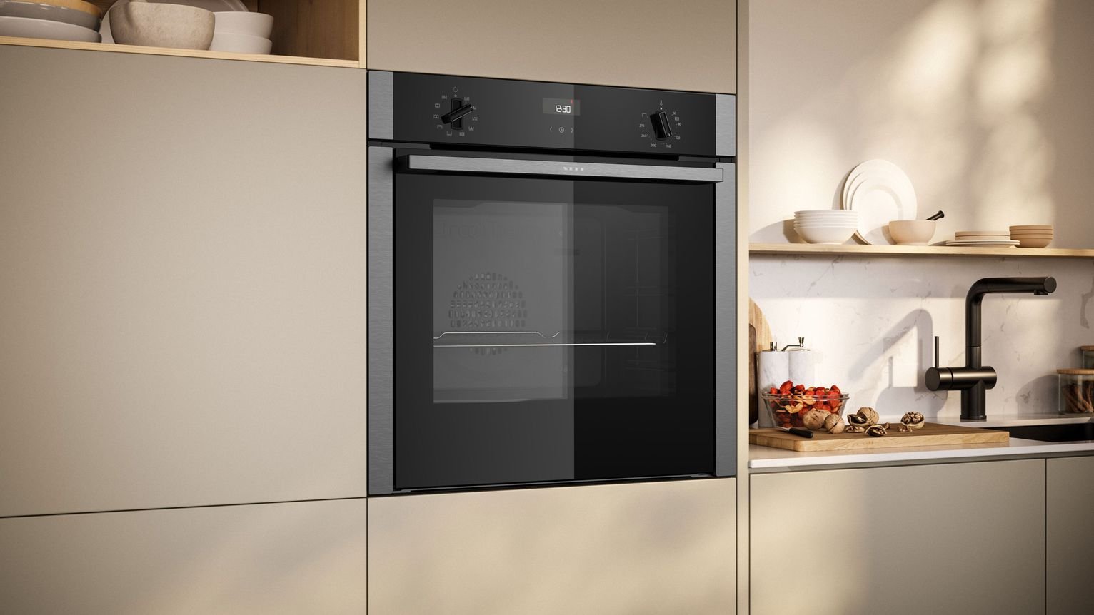 Neff Grade B B3ACE4AN3B Built In Single Electric Oven - Stainless Steel RRP £699