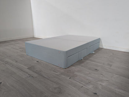 Silentnight Grade B Windermere Whisper 4ft6 Double 4 Drawer Divan Bed RRP £550