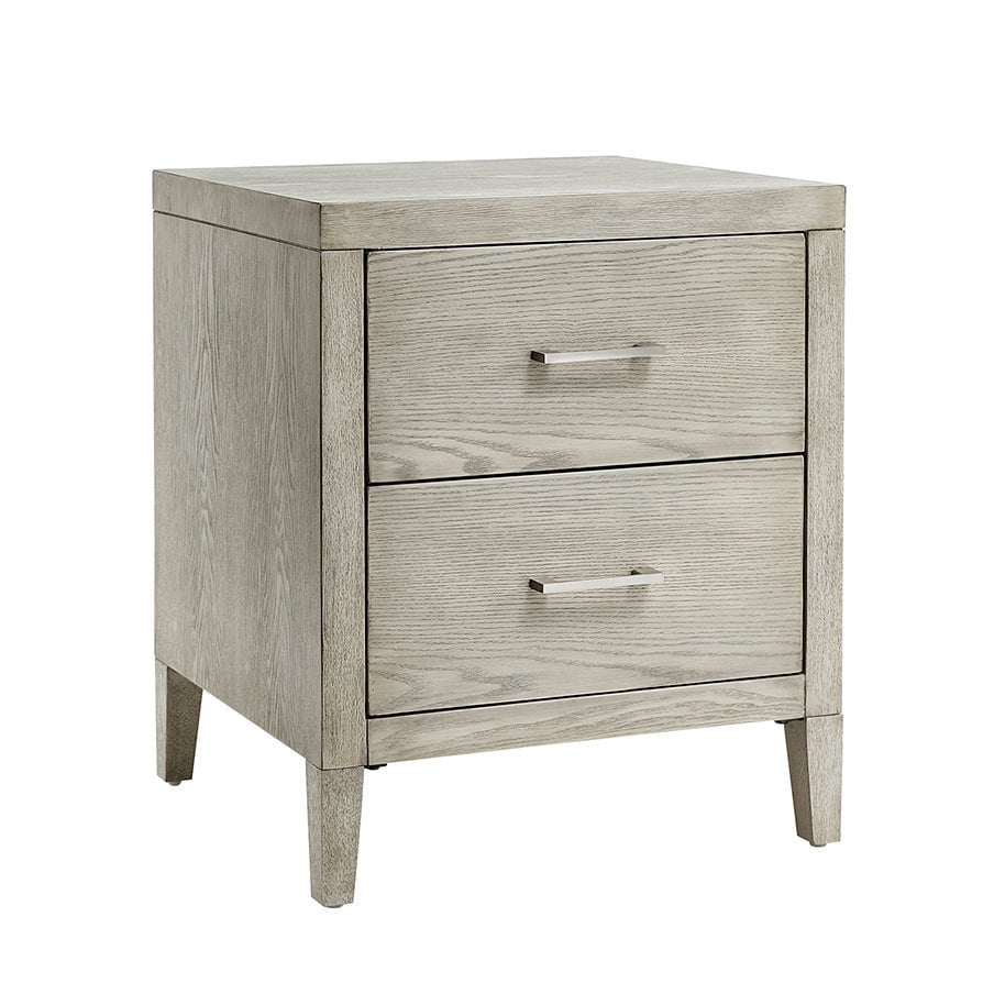 DUS-CC2-00609 Grade-C2 Dusk Blair 2 Drawer Bedside Table - Ash RRP £94.00
