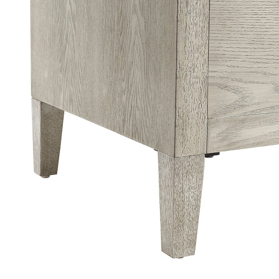DUS-CC2-00609 Grade-C2 Dusk Blair 2 Drawer Bedside Table - Ash RRP £94.00