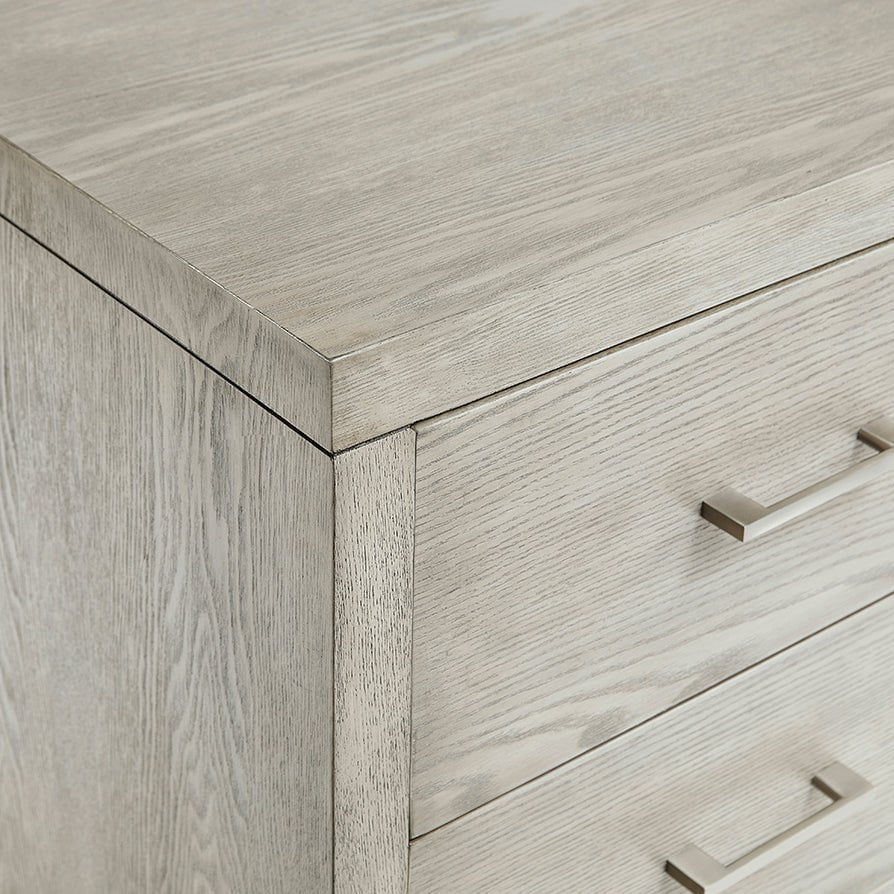 DUS-CC2-00609 Grade-C2 Dusk Blair 2 Drawer Bedside Table - Ash RRP £94.00
