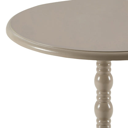 DUS-CC2-08382 Grade-B Dusk Bonnie Bobbin Taupe Side Table RRP £39.00