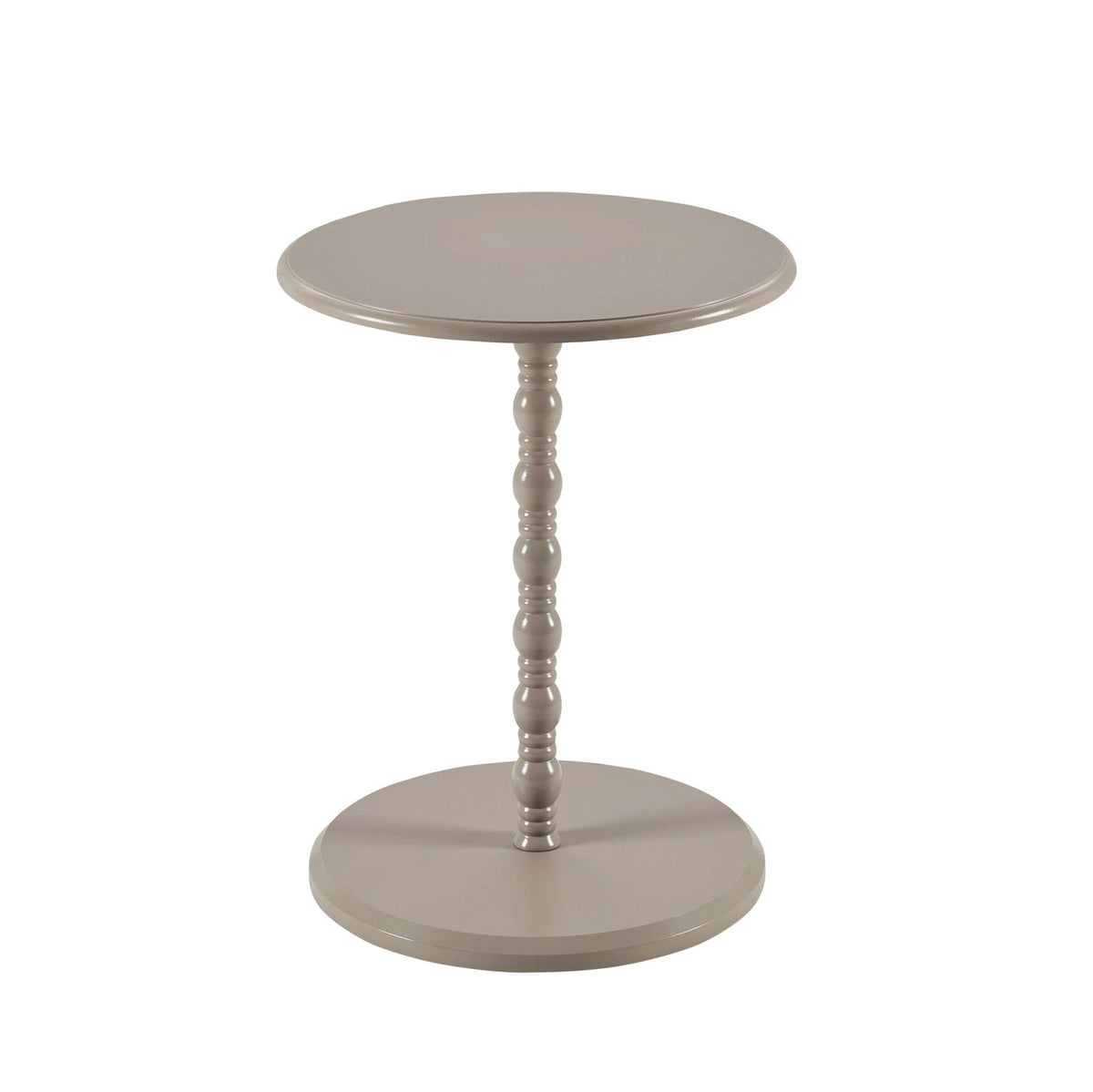 DUS-CC2-08382 Grade-B Dusk Bonnie Bobbin Taupe Side Table RRP £39.00