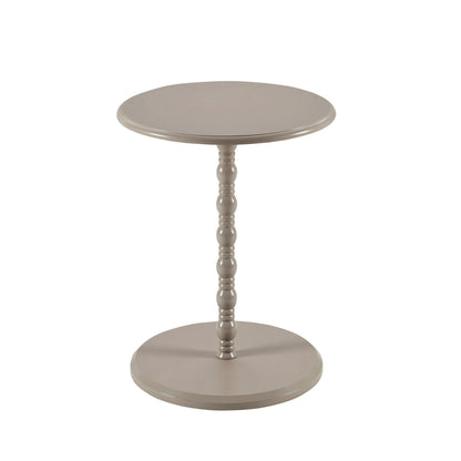 DUS-CC2-08382 Grade-B Dusk Bonnie Bobbin Taupe Side Table RRP £39.00