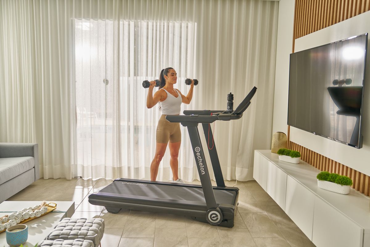 Echelon Grade B Stride-6s-10 Auto-Fold Bluetooth Connected Treadmill RRP £1799