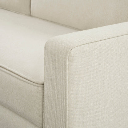 Dusk Soho Grade B Beige Linen Look 2.5 Seater Sofa Bed RRP £799