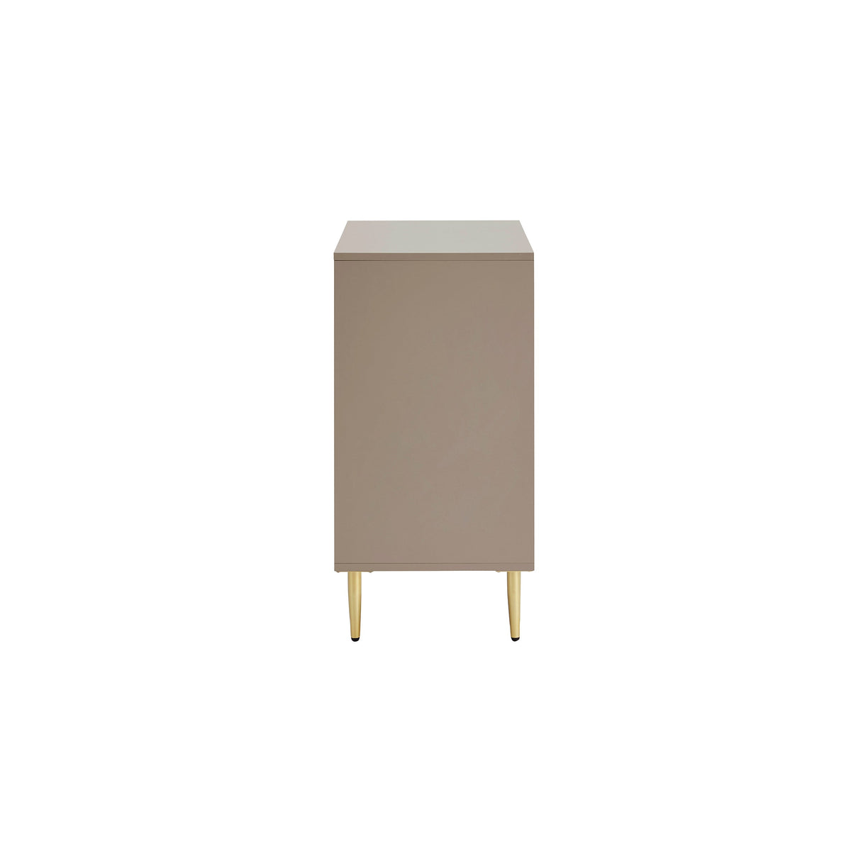 Dusk Evie Grade B Taupe and Gold Effect 2 Door Sideboard RRP £209.00