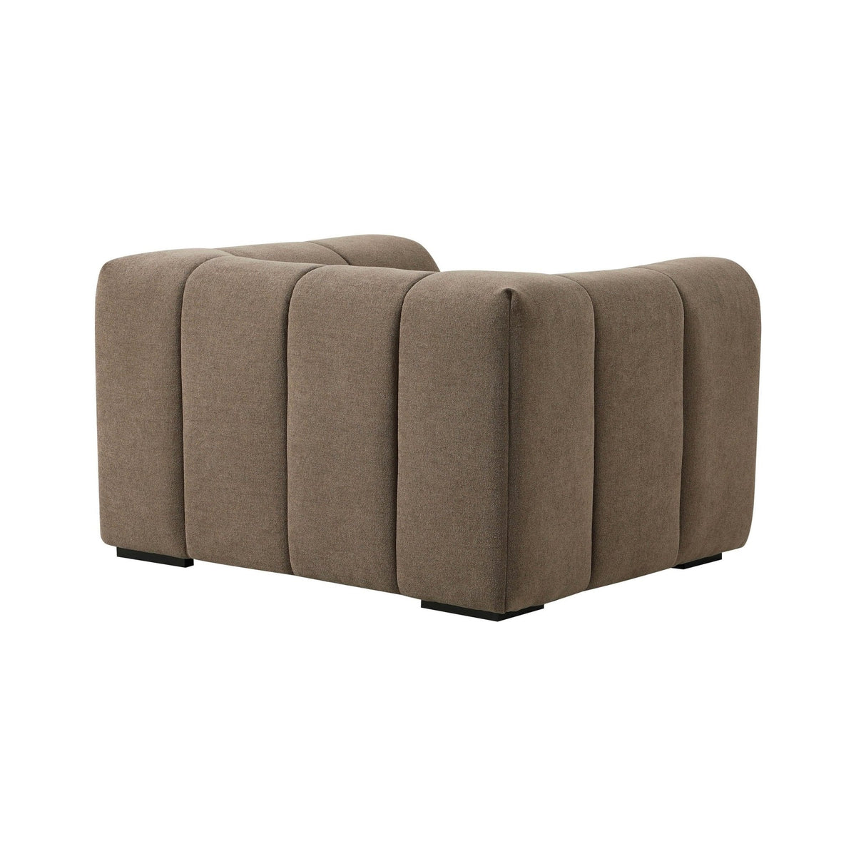 Dusk Manhattan Grade B Chenille Mushroom Loveseat RRP £539
