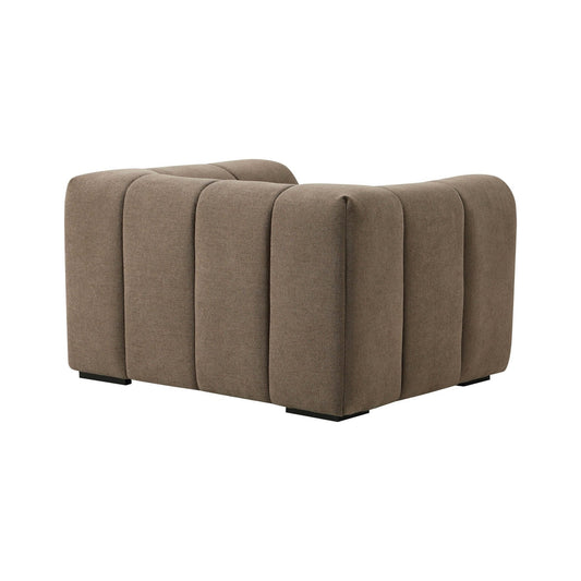 Dusk Manhattan Grade B Chenille Mushroom Loveseat RRP £539