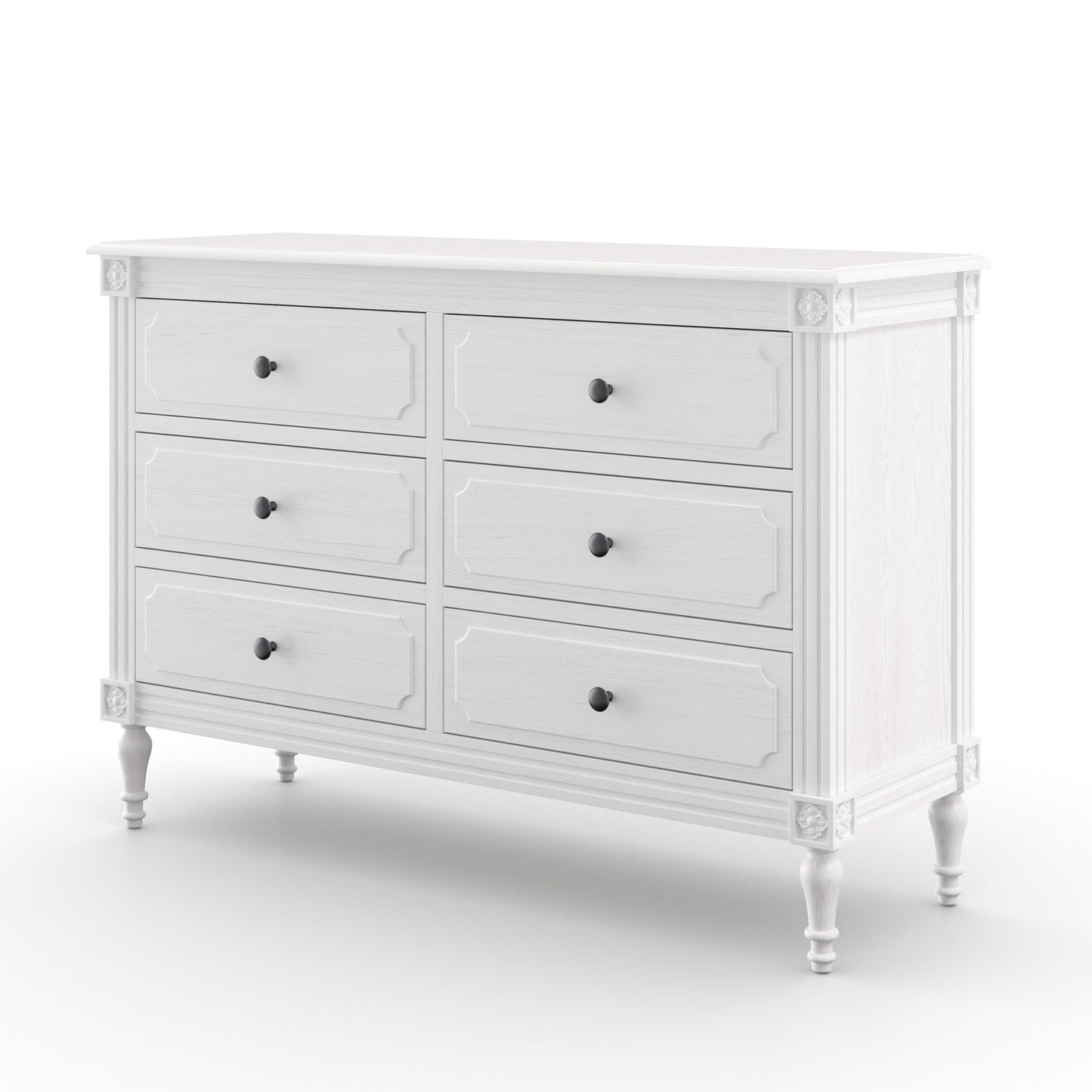 Dreams Grade B Casterton Ivory White 6 Drawer Chest of Drawers RRP £749