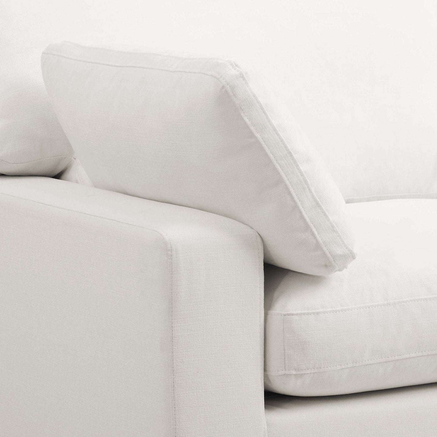DUS-CC2-06216 Grade-C2 Dusk Cairo Feather 2 Seater Sofa - Vanilla RRP £773.00