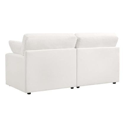 DUS-CC2-06216 Grade-C2 Dusk Cairo Feather 2 Seater Sofa - Vanilla RRP £773.00