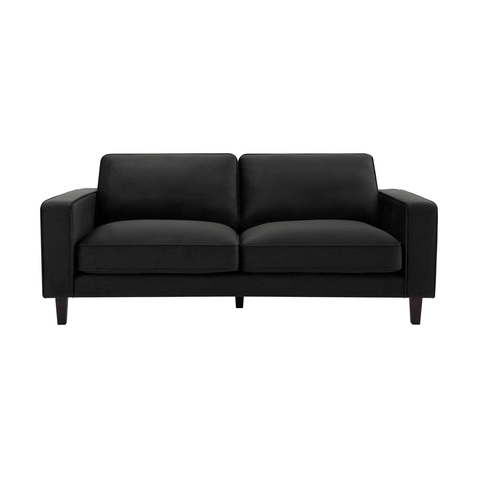 Dusk Grade B Soho Ink Velvet 3 Seater Sofa RRP £569