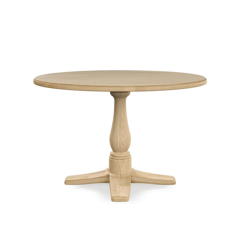Oak Furnitureland Grade B Henley Natural Oak Round Pedestal Dining Table RRP £900