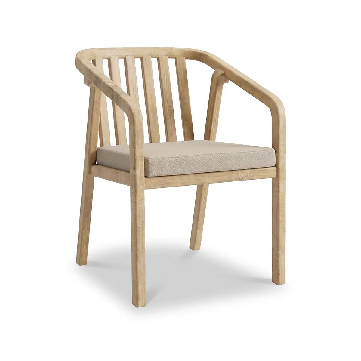 Roseland Furniture Riven Outdoor Dining Chairs - Set of 4 RRP £600