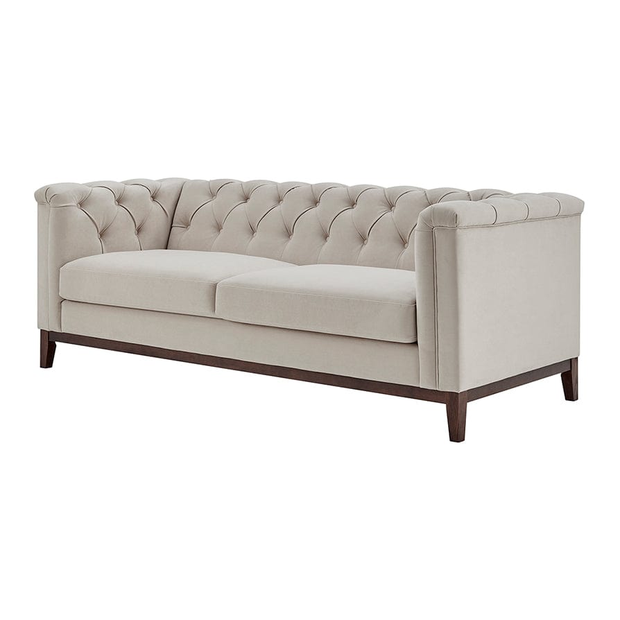 DUS-CC2-05761 Grade-C2 Dusk Chesterfield 3 Seater Sofa - Stone RRP £559.00