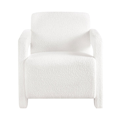 DUS-CC2-06010 Grade-B Dusk Ciara Accent Chair - Boucle Off White RRP £97.00