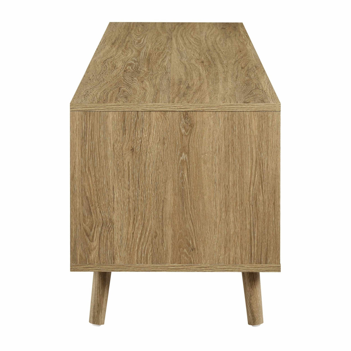 Dusk Grade B Dora Light Wood TV Unit for TVs up to 60" RRP £209