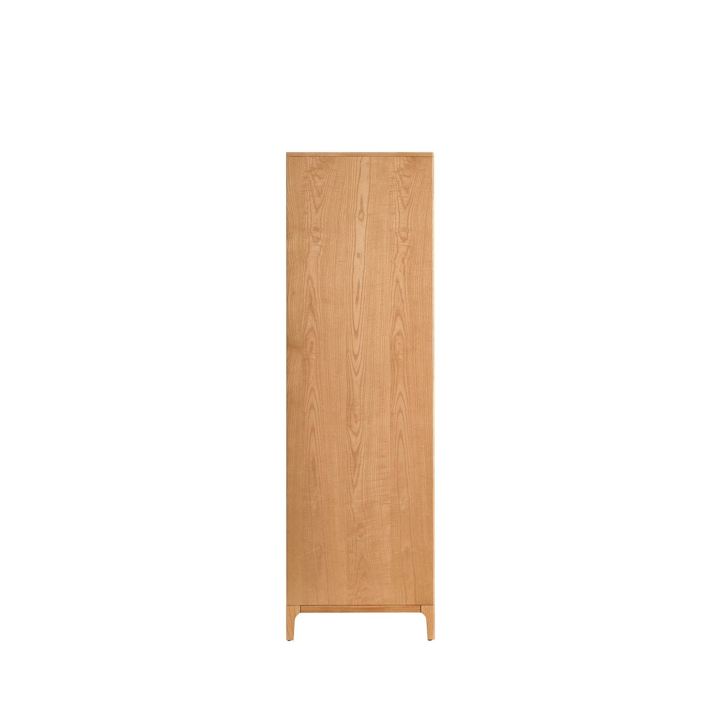 Dusk Elena Grade B Ash Light Wood 2 Door Double Wardrobe with Drawers RRP £389