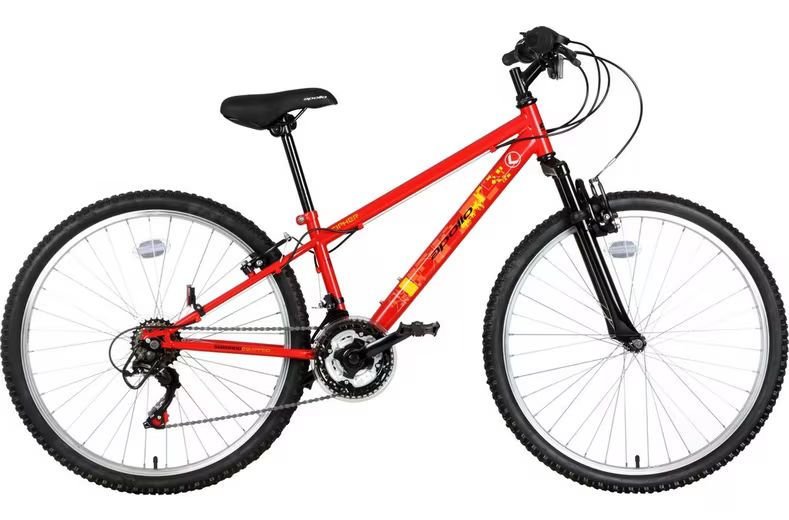 Apollo Cipher Unisex Kids Bike - Red 26" Wheel RRP £200