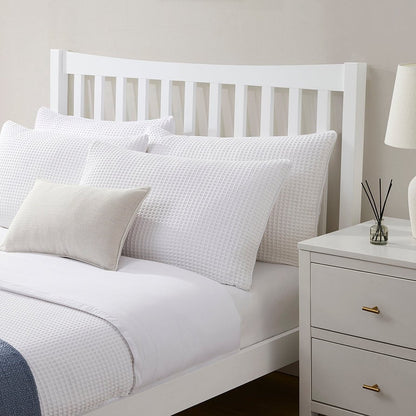DUS-CC2-05357 Grade-B Dusk Dartmouth Double Bed Frame - White RRP £199.00