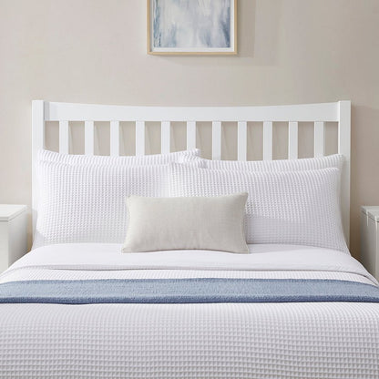 DUS-CC2-05357 Grade-B Dusk Dartmouth Double Bed Frame - White RRP £199.00