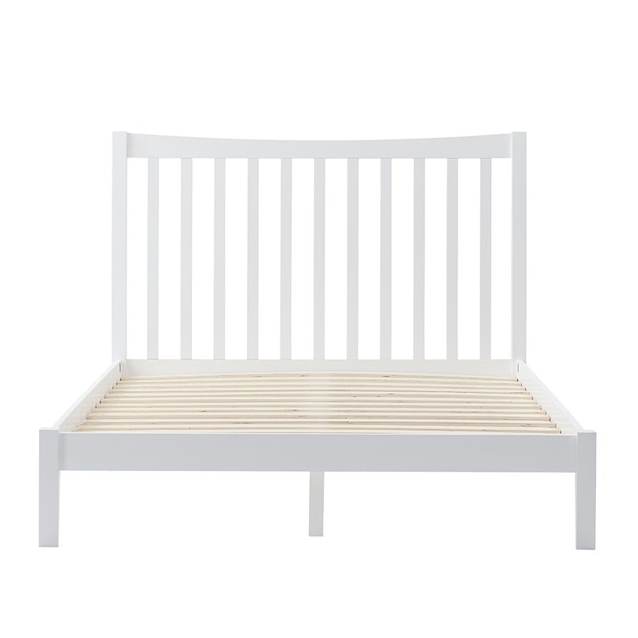 DUS-CC2-00835 Grade-C1 Dusk Dartmouth Single Bed Frame - White RRP £149.00