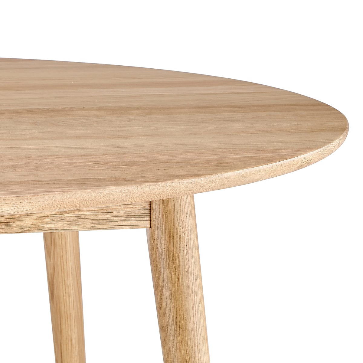 Dusk Heidi Grade B Natural Solid Oak 4-6 Seater Round Dining Table RRP £399