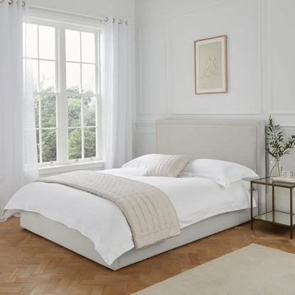 DUS-APM-63664 Grade-C3 Dusk Windsor Ottoman Storage Bed - Natural - Super King size RRP £469.00