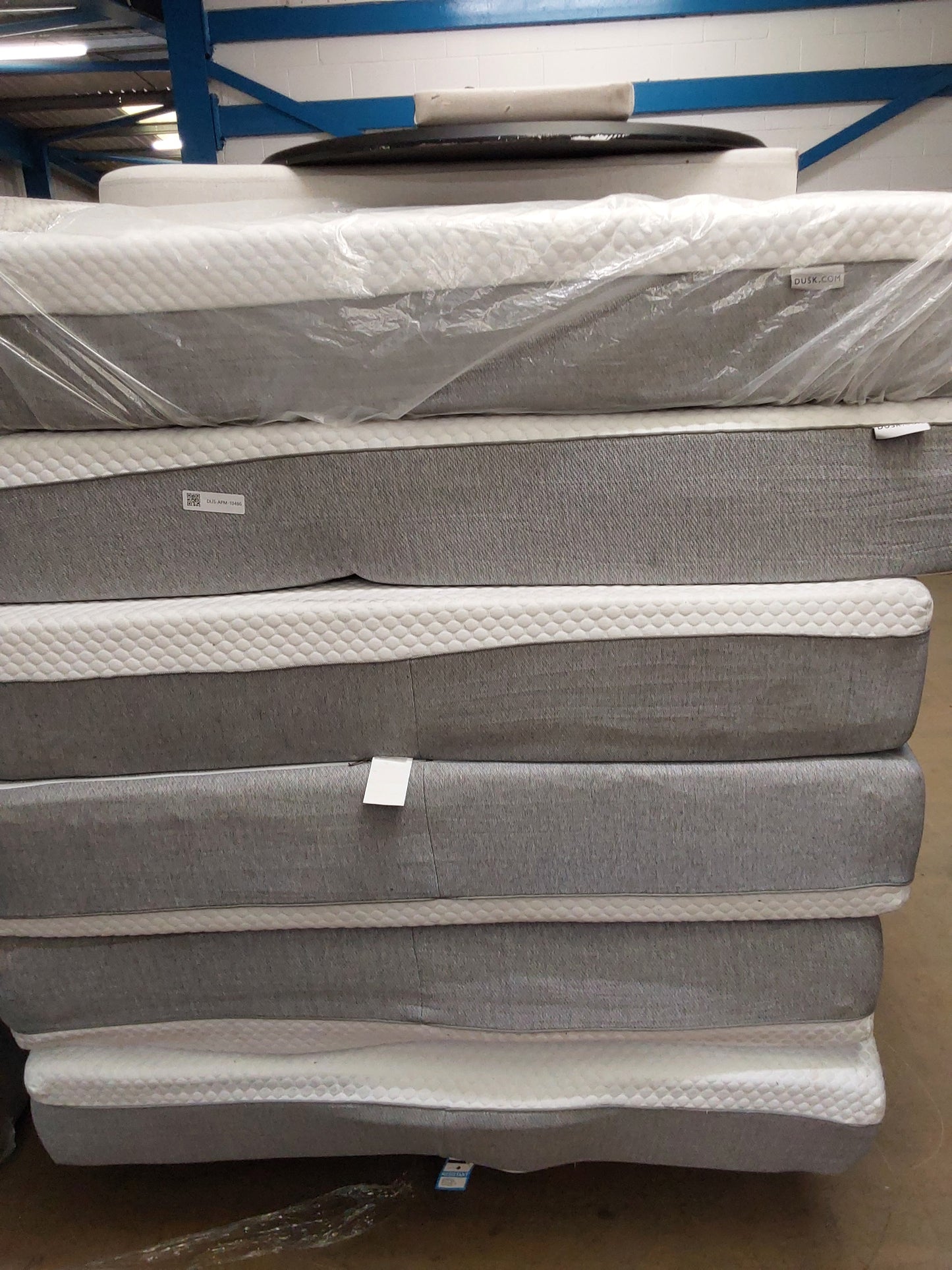 Bulk Lot of 63 x DUSK Mattresses Raw Returns 2000s 4000s Total RRP £36,687