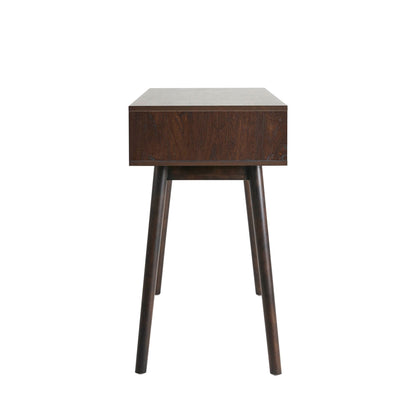 DUS-CC2-05408 Grade-B Dusk Dora Dressing Table Console - Walnut RRP £159.00