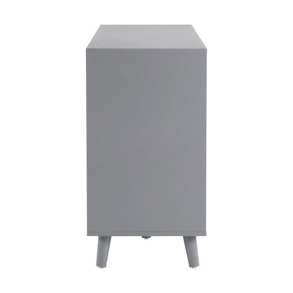 DUS-CC2-04992 Grade-C3 Dusk Dora Large Sideboard with Drawers - Light Grey RRP £217.00