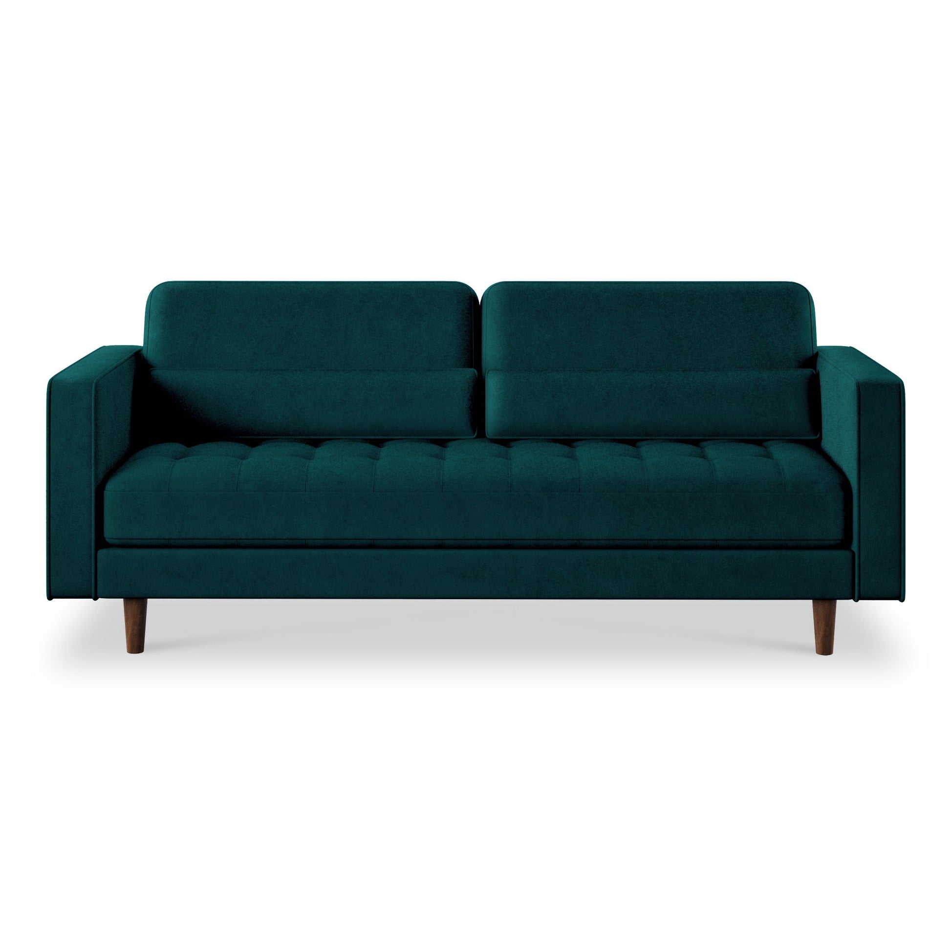 Roseland Grade B Furniture Skye Teal Velvet 4 Seater Sofa RRP £999.95