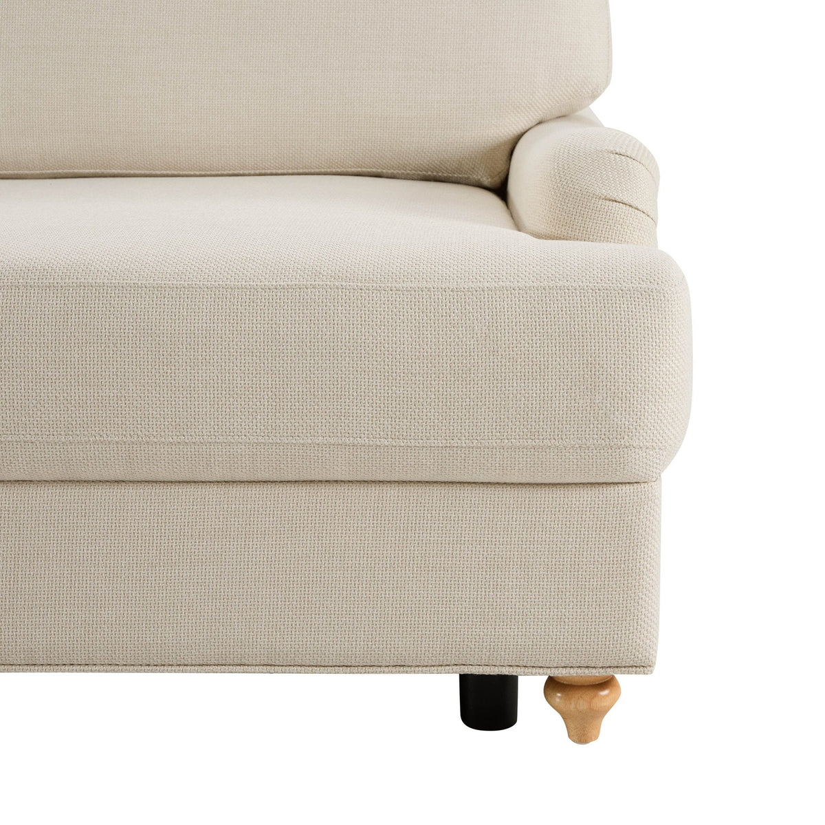 Dusk Hampshire Grade B Beige Linen 3 Seater Sofa Bed RRP £759