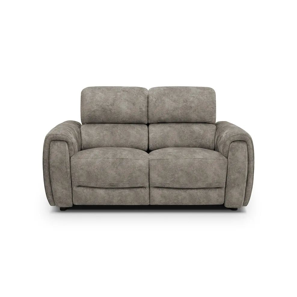 Oak Furnitureland Grade B Arabella Marble Mink 2 Seater Electric Recliner Sofa RRP £1399