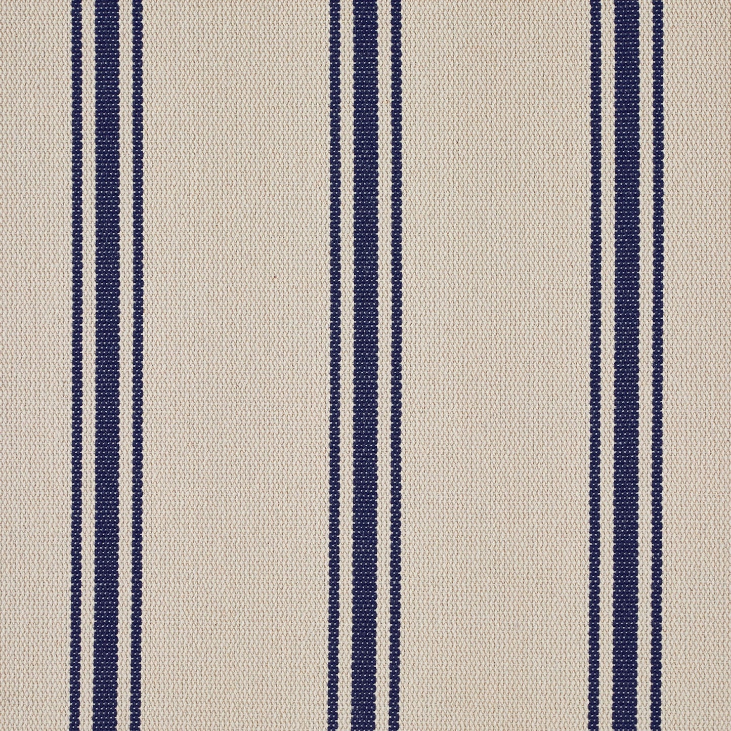 Dusk Grade B Hampshire Blue Stripe Linen Look Loveseat RRP £379
