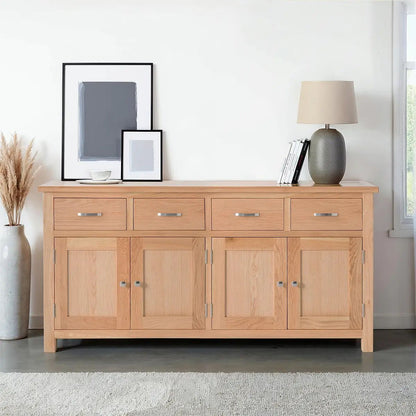 Roseland Grade B Furniture London Light Oak Extra Large Sideboard RRP £960