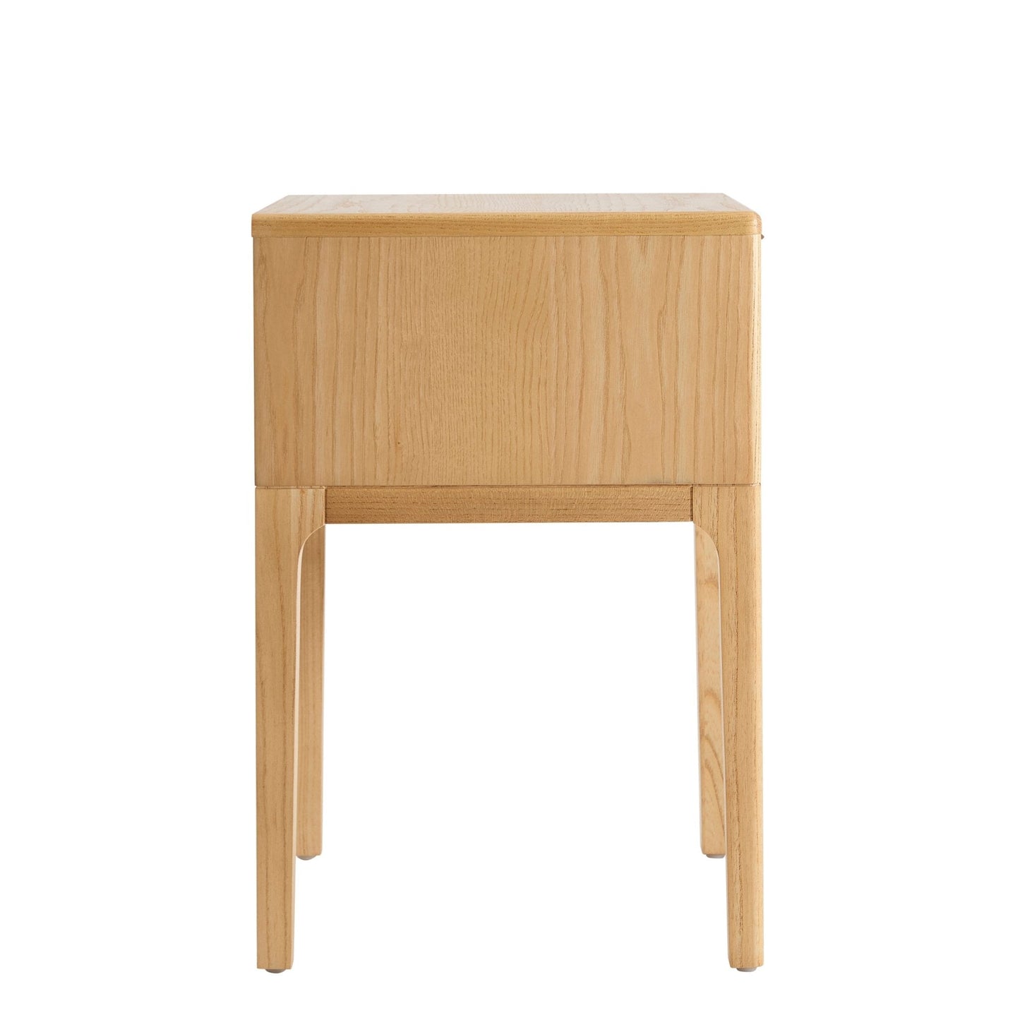DUS-CC2-05196 Grade-B Dusk Elena Ash 1 Drawer Nightstand - Light Wood RRP £129.00