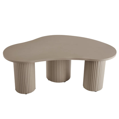 DUS-CC2-05889 Grade-B Dusk Evie Irregular Coffee Table - Taupe RRP £149.00