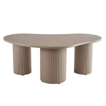 DUS-CC2-05889 Grade-B Dusk Evie Irregular Coffee Table - Taupe RRP £149.00