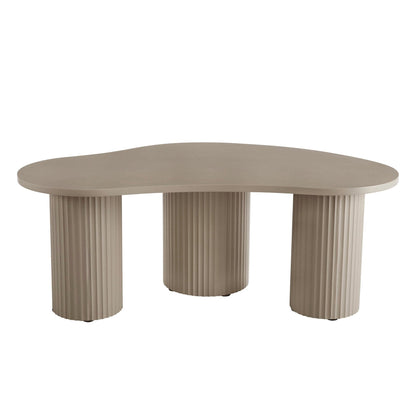 DUS-CC2-05889 Grade-B Dusk Evie Irregular Coffee Table - Taupe RRP £149.00