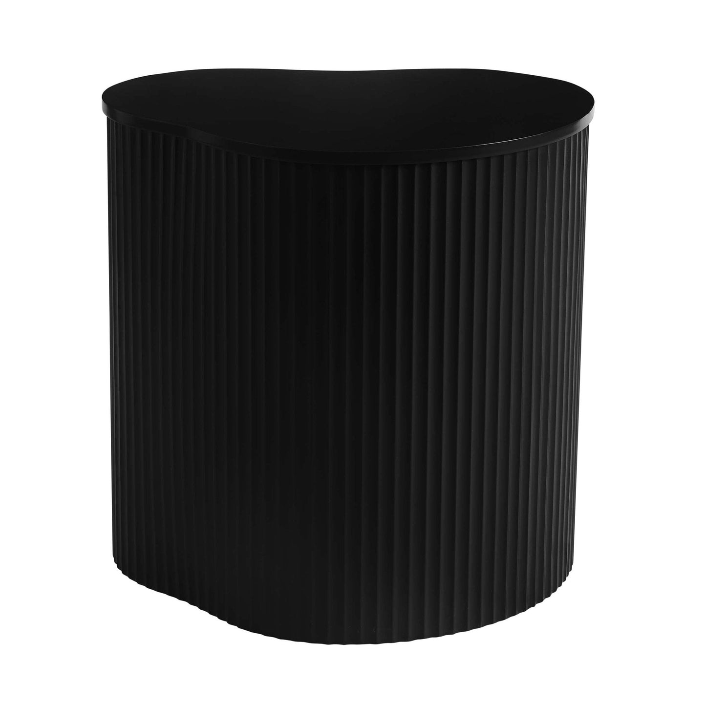 DUS-CC2-06162 Grade-B Dusk Evie Irregular Side Table - Black RRP £79.00