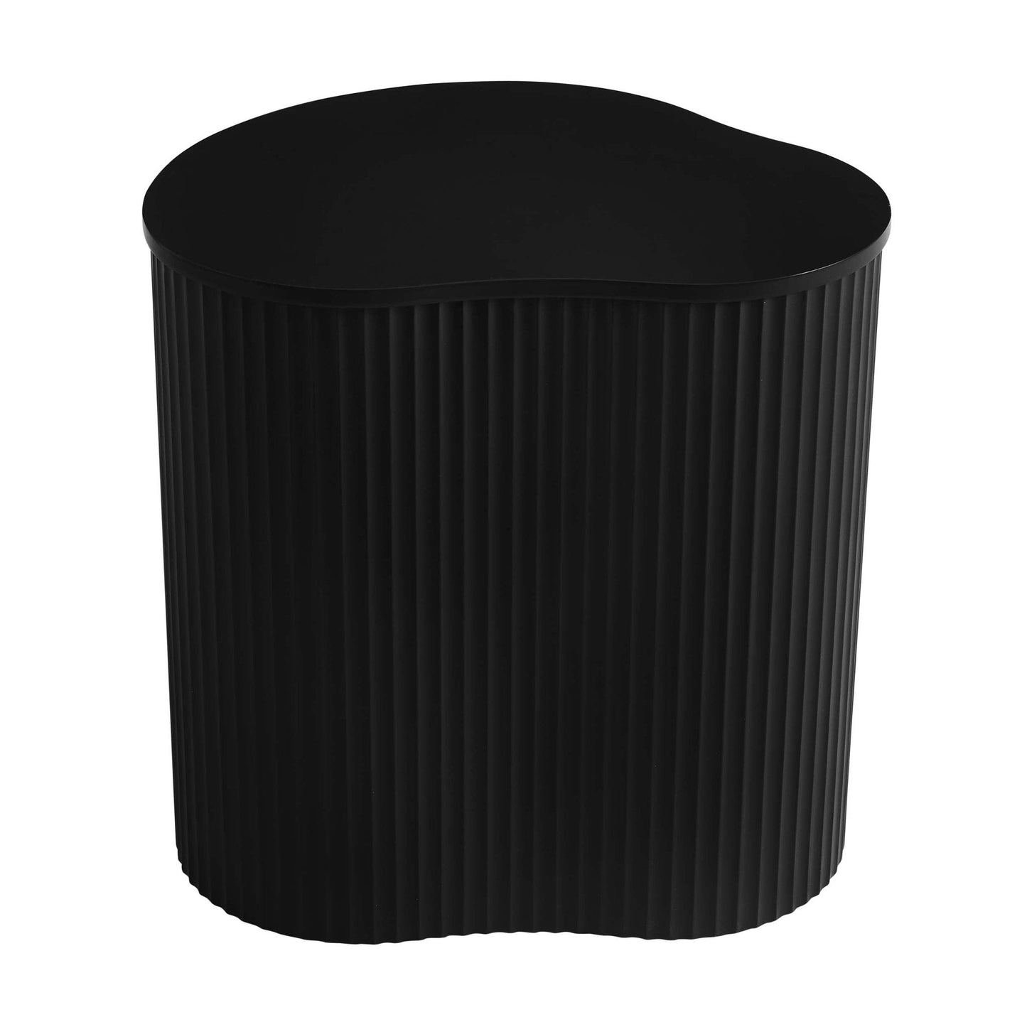 DUS-CC2-06162 Grade-B Dusk Evie Irregular Side Table - Black RRP £79.00